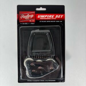 Rawlings Black Umpire Gear Set